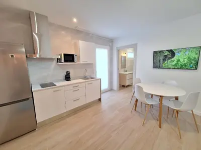 Una cocina o zona de cocina en Casas Rurales Los Marqueses
