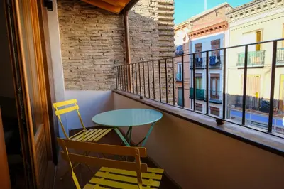 Un balcón o terraza de Silken Casa Platerias Siglo XV