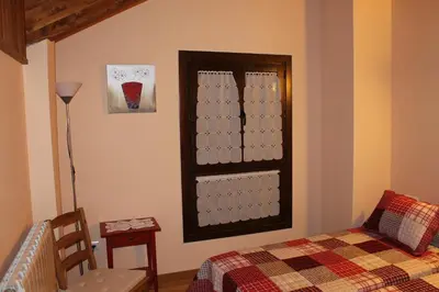 Cama o camas de una habitación en Casa Rural Cancias