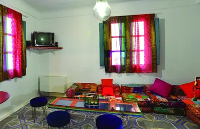 Una televisión o centro de entretenimiento en La Boutique