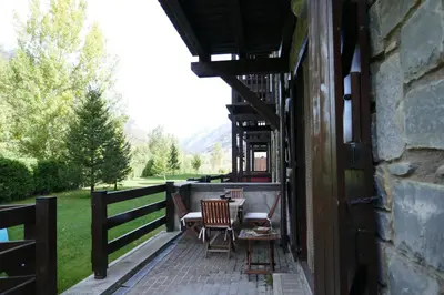 Un balcón o terraza de EscapaTT Benasque