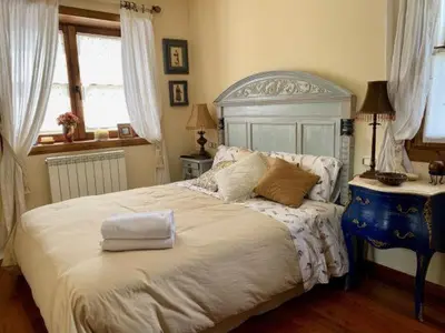 Cama o camas de una habitación en EscapaTT Benasque