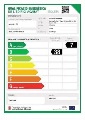 Certificado, premio, señal o documento que está expuesto en Mas Xanxo