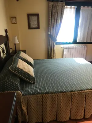 Cama o camas de una habitación en LA DEVESA