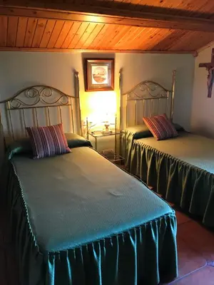 Cama o camas de una habitación en LA DEVESA