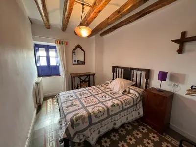 Cama o camas de una habitación en Casa Blas