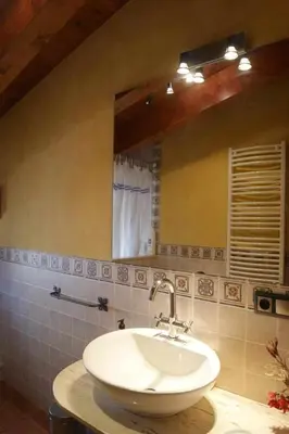 Un baño de Casa Rural Ca Lazaro