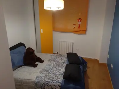 Cama o camas de una habitación en Agustina de Aragón