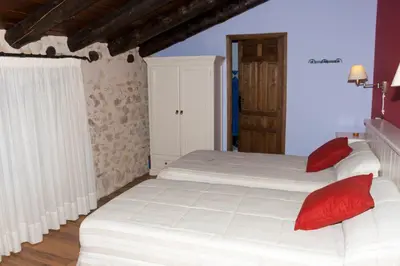 Cama o camas de una habitación en Masada Andabe