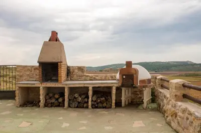 Paisaje cerca of this country house