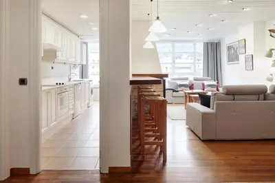Una cocina o zona de cocina en Comets by FeelFree Rentals