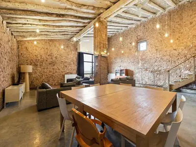 Zona de estar de Cozy Fraga Country Escape