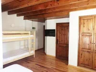 Cama o camas de una habitación en SNÖ Vall de Boí