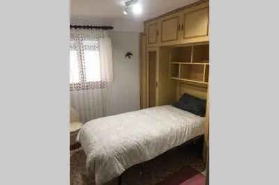 Cama o camas de una habitación en Buenavista Olite