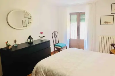 Cama o camas de una habitación en Buenavista Olite