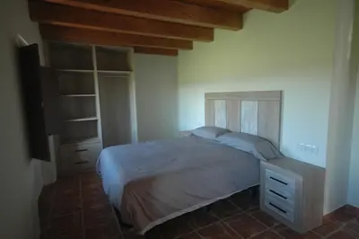 Cama o camas de una habitación en Torre del mig