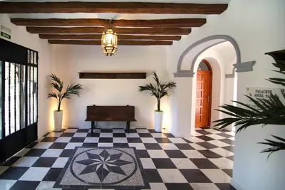Zona de estar de Casa Rural Palacete Magaña
