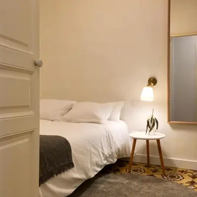 Cama o camas de una habitación en L'ANTIGA