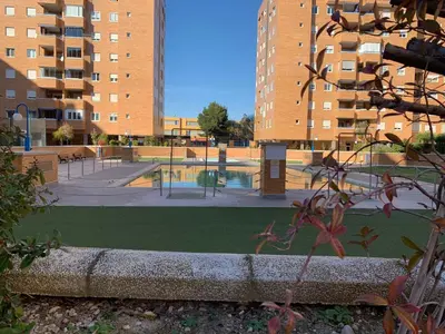 Piscina en o cerca de Apto Alma Parking y Piscina GRATIS
