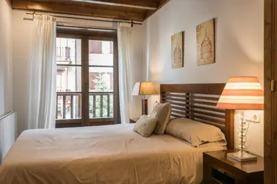 Cama o camas de una habitación en Bonaigua by Totiaran