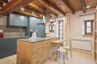 Una cocina o zona de cocina en Luderna - Casa Pleta de Arties Pruedo