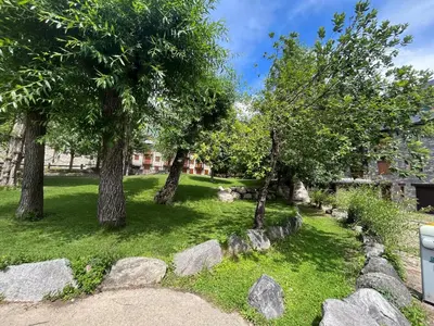 Jardín al aire libre en Duplex 80 m2 con vistas a la montaña