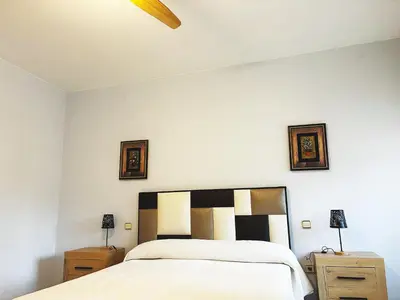 Cama o camas de una habitación en Casa De La Virginia