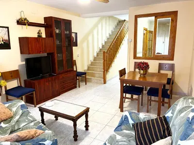 Zona de estar de Casa De La Virginia