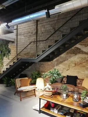 Zona de estar de VTZ The Botanic Hostel