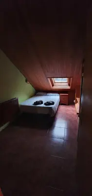 Cama o camas de una habitación en Albergue 