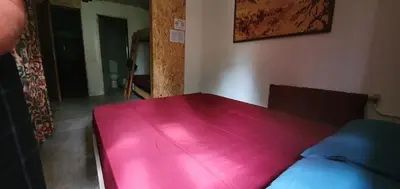 Cama o camas de una habitación en Albergue 