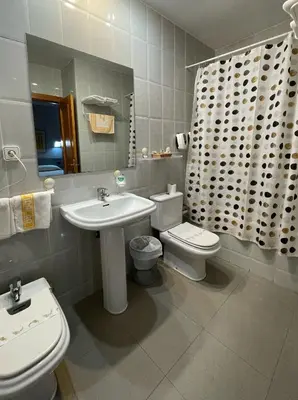 Un baño de Hotel Fidalgo