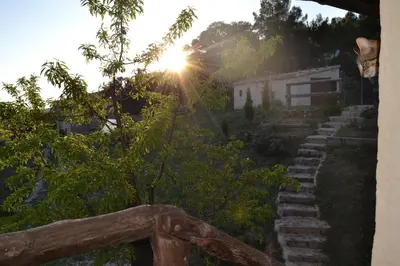 Jardín al aire libre en Mas de Salvador