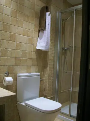 Un baño de Apartamentos San Gregorio