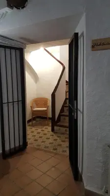 Cama o camas de una habitación en espai Abadia