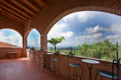 Un balcón o terraza de Can Prats