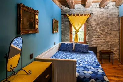 Cama o camas de una habitación en Casa Dorondón