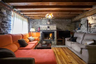 Zona de estar de Casa Dorondón