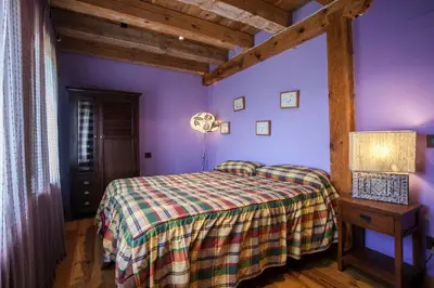 Cama o camas de una habitación en Casa Dorondón