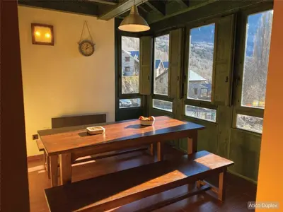 Plano de Apartamentos dúplex en Casa Rural Fundanal en Hoz de Jaca