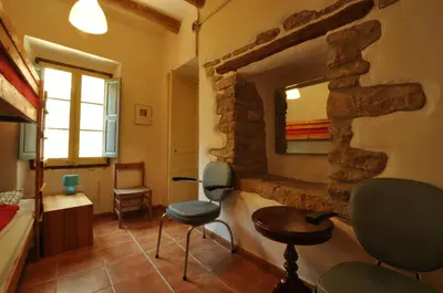 Zona de estar de Casa Lucas