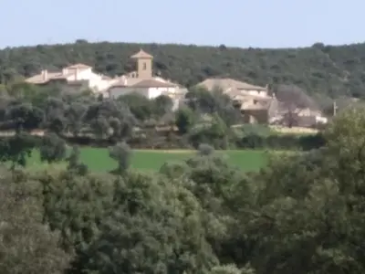 Paisaje cerca de este camping