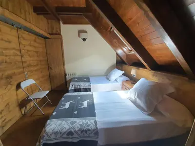 Cama o camas de una habitación en VIELHA XIV