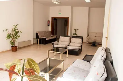 Zona de estar de Hostal Fontdemora