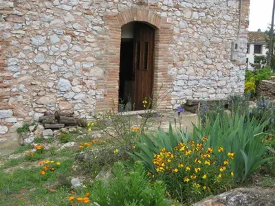 Jardín al aire libre en Casa Rural L\\'Era
