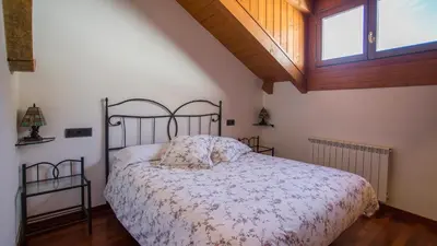 Cama o camas de una habitación en Ca la Teresa