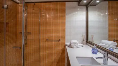 Un baño de Ca la Teresa