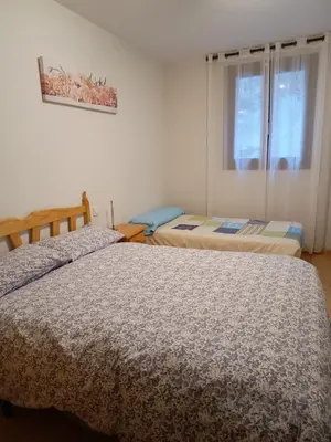 Cama o camas de una habitación en Apartamento Viman