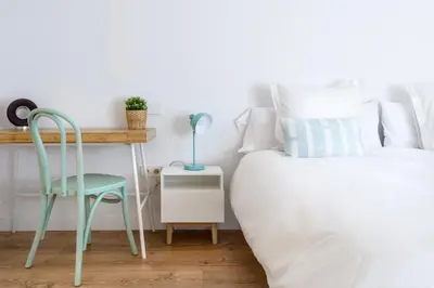 Cama o camas de una habitación en Casa Oso