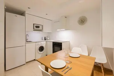 Una cocina o zona de cocina en Apartamento Bardenas en el centro de Tudela